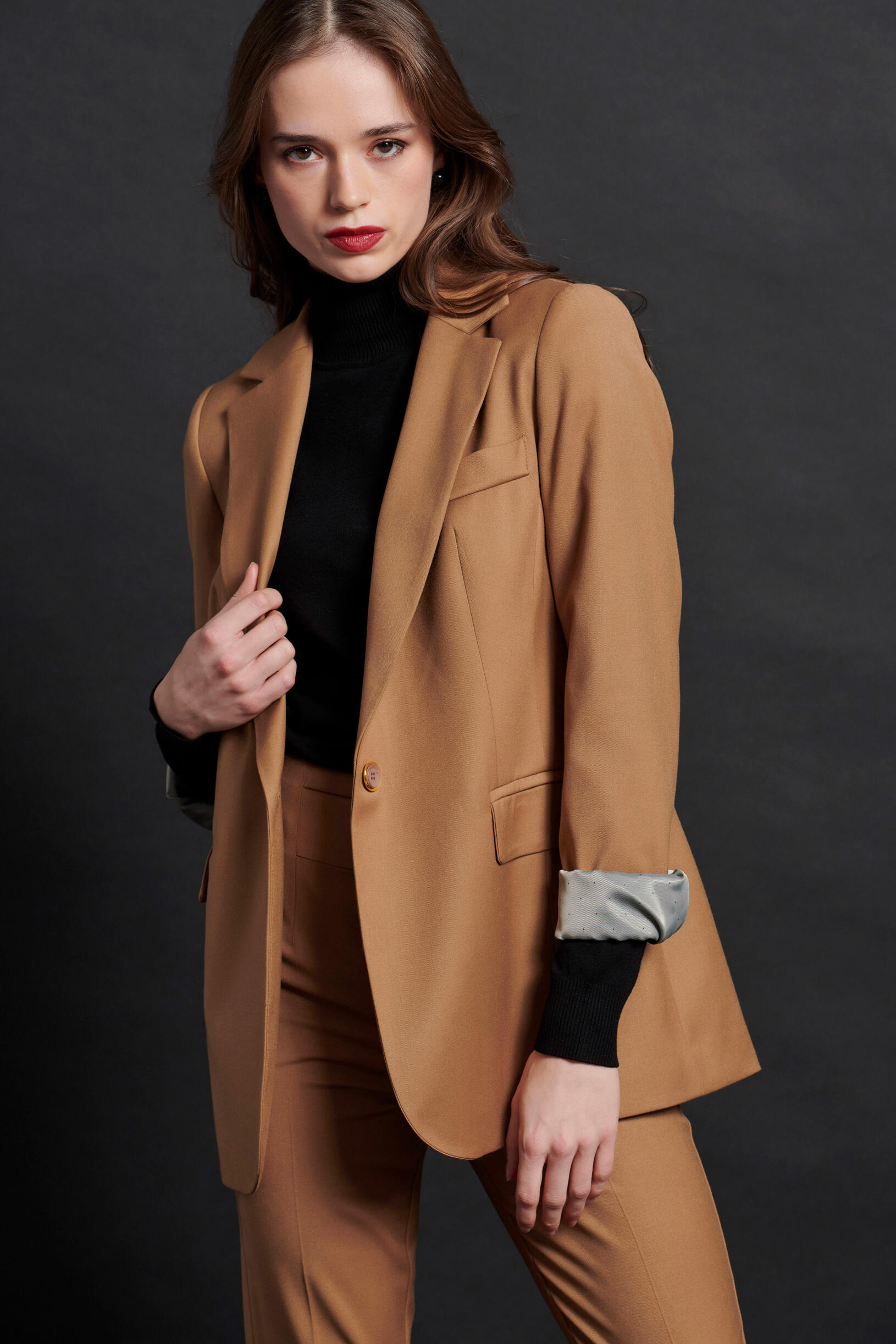 camel blazer