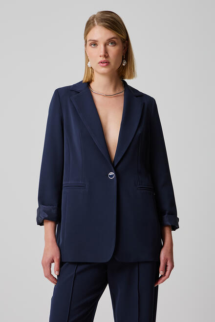 Single button jacket - Blue M