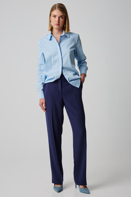 Pants in a straight line - Blue XL