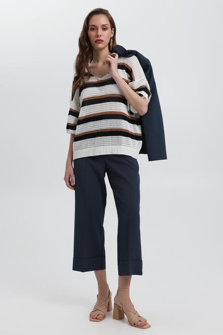 Cropped pants - Blue S