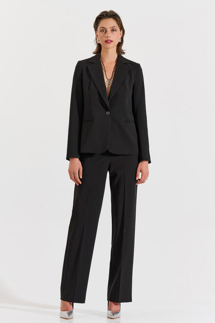 Wide-Leg Trousers - Black M