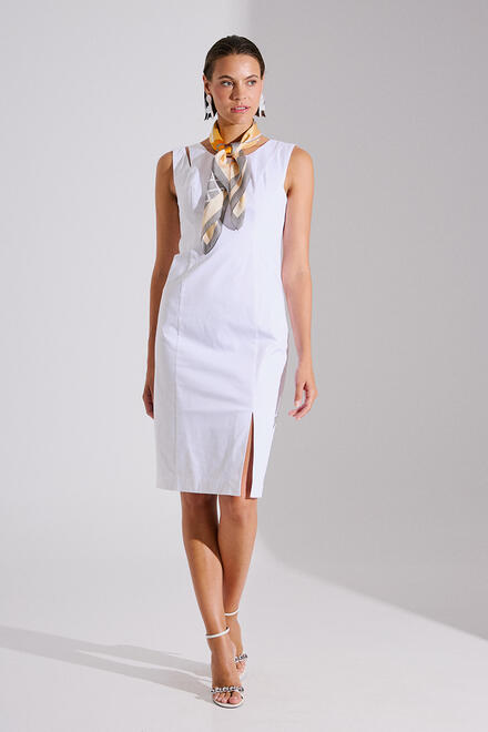 Fitted dress - White L