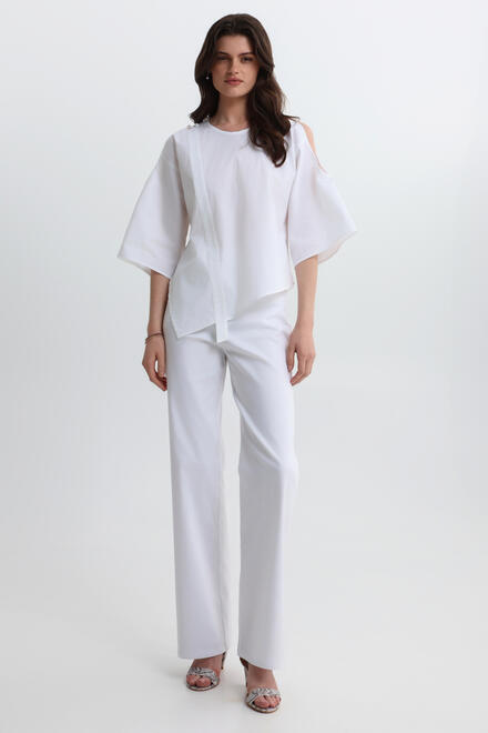 Straight Pants - White S