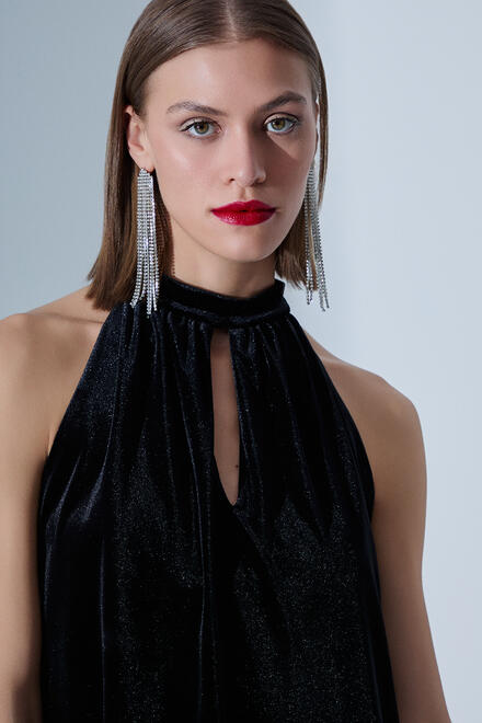 Halter blouse - Black S