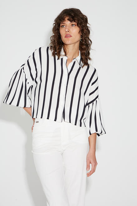 Striped shirt - White M/L
