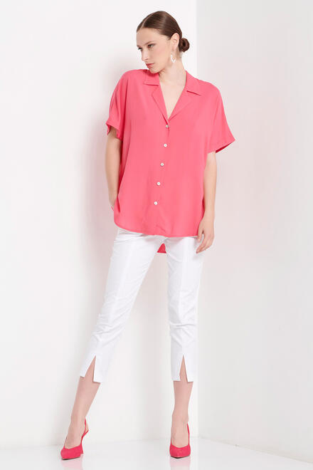 Shirt with lapel collar - Fuchsia S/M