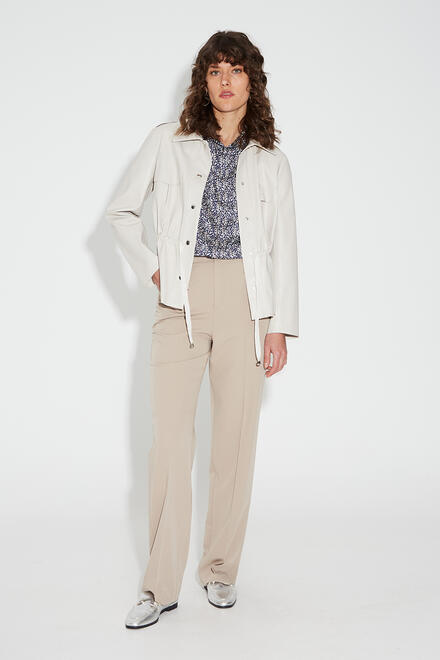 Wide leg pants - Beige S