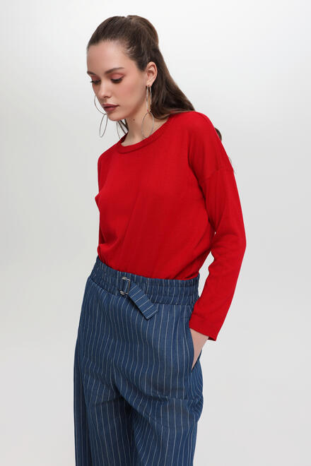 Knitted blouse - Red S/M