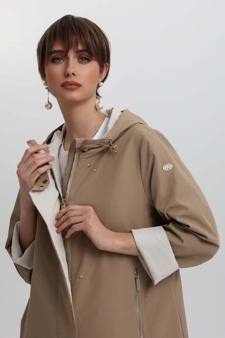 Hooded jacket - Beige XL