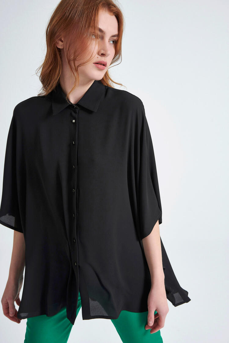 Oversized shirt - Black O/S