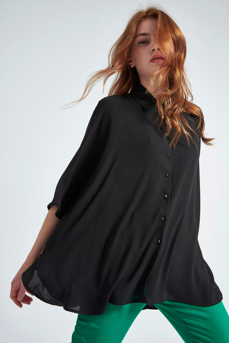 Oversized shirt - Black O/S