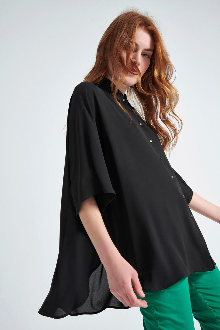 Oversized shirt - Black O/S