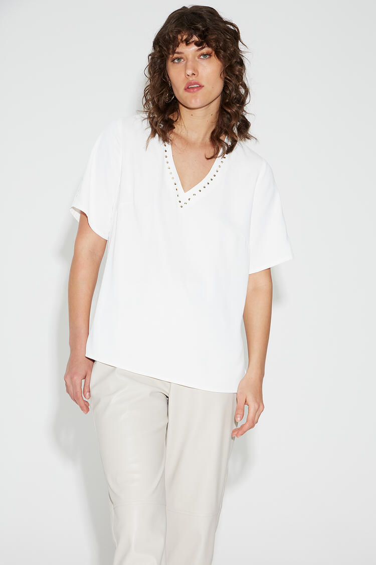 Blouse with trunks - White M
