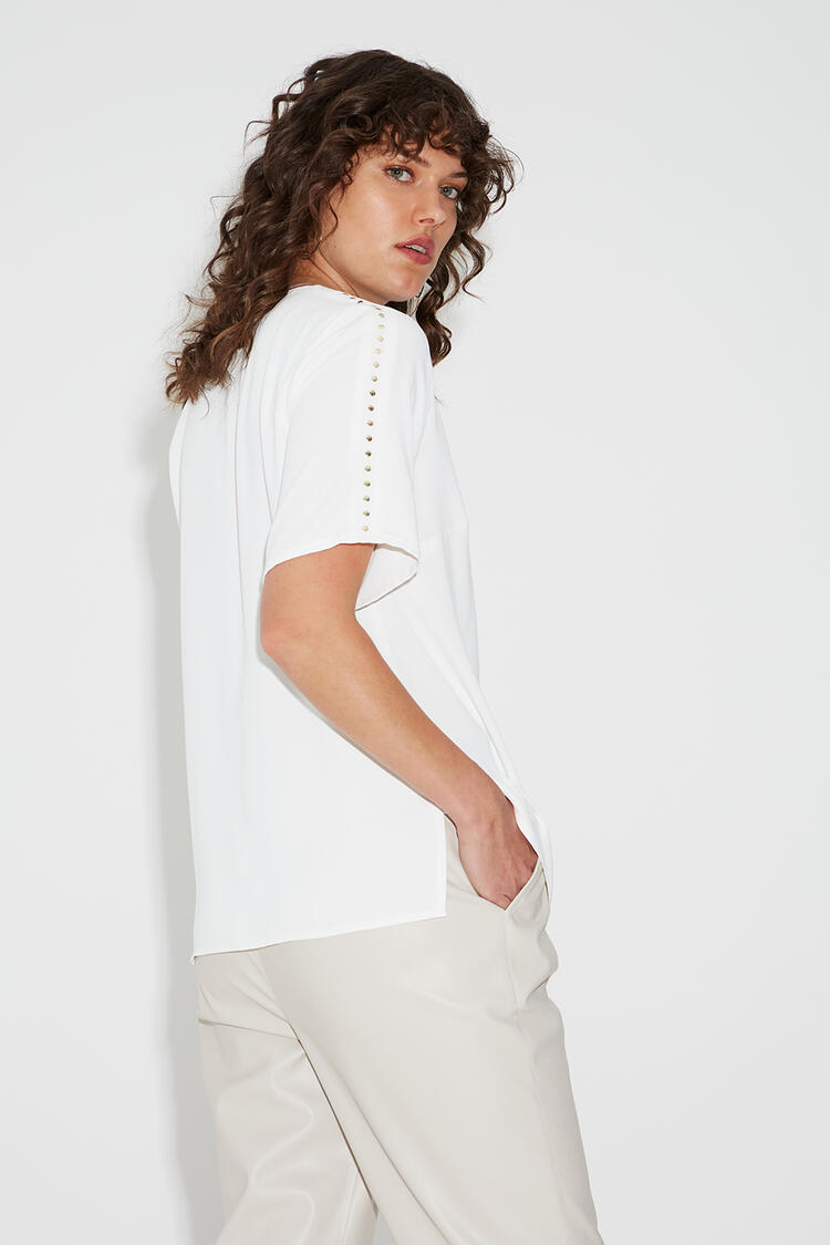 Blouse with trunks - White L