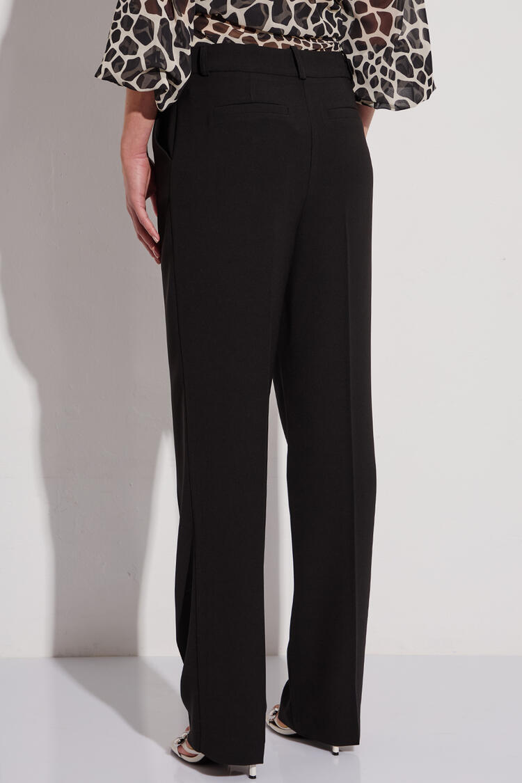 Pants in a straight line - Black XXL