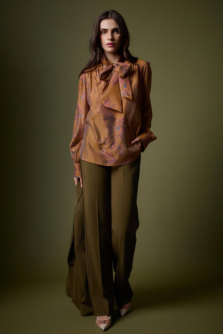 Pants with elastic - Chaki XL