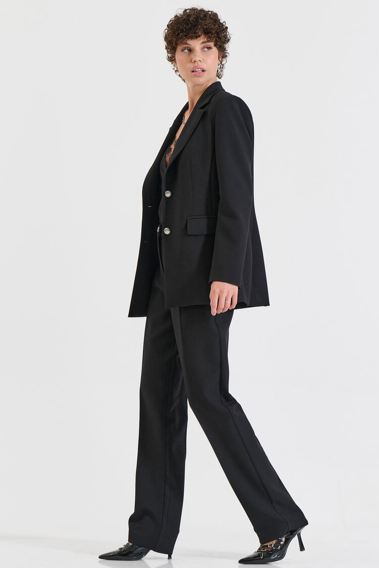 Straight-Line Blazer - Black XL
