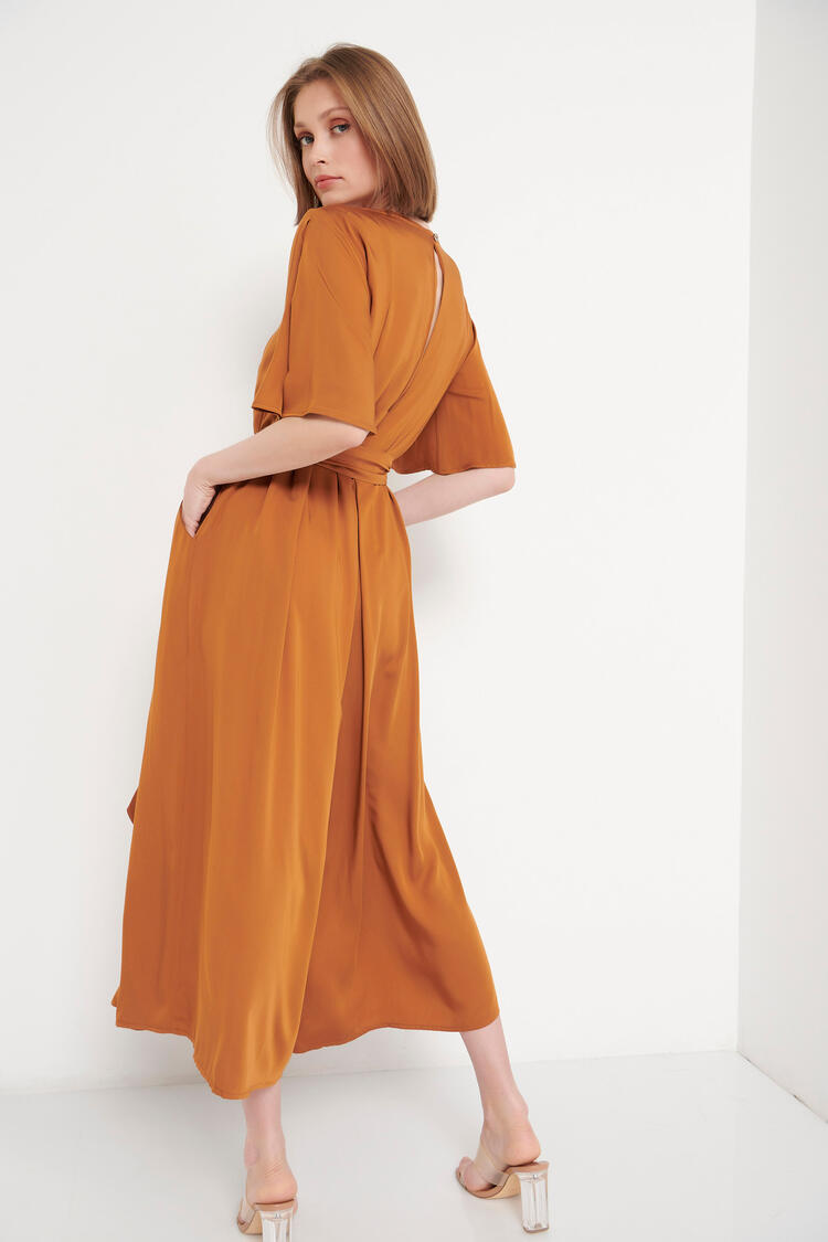 Cropped jumpsuit - Taupe S/M