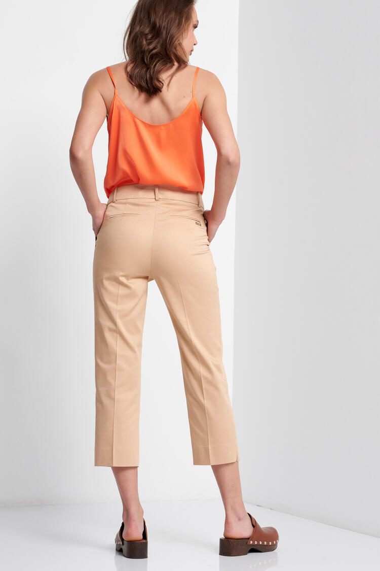 Cropped pants - Beige XS