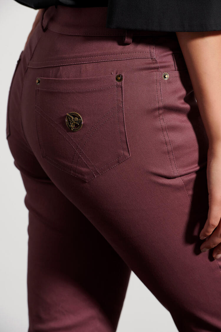 Pants in a straight line - Violet XXL