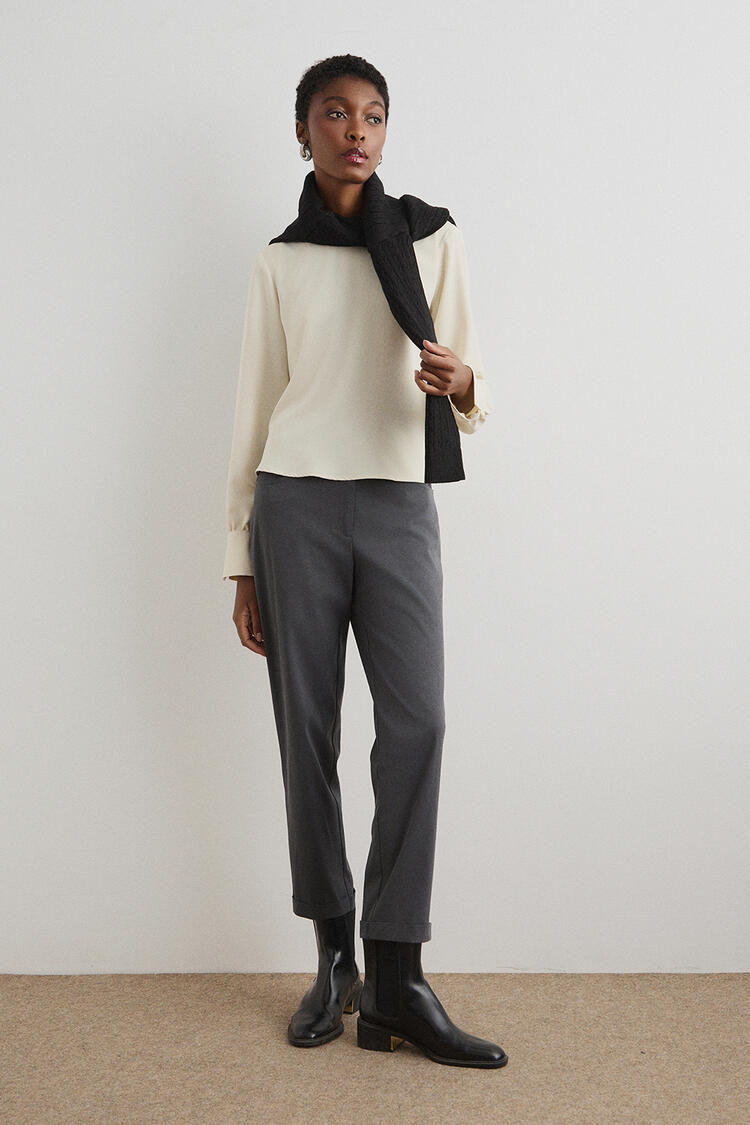 Cotton pants - Grey S