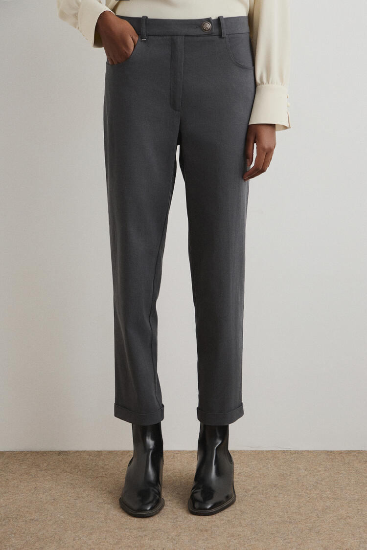 Cotton pants - Grey S