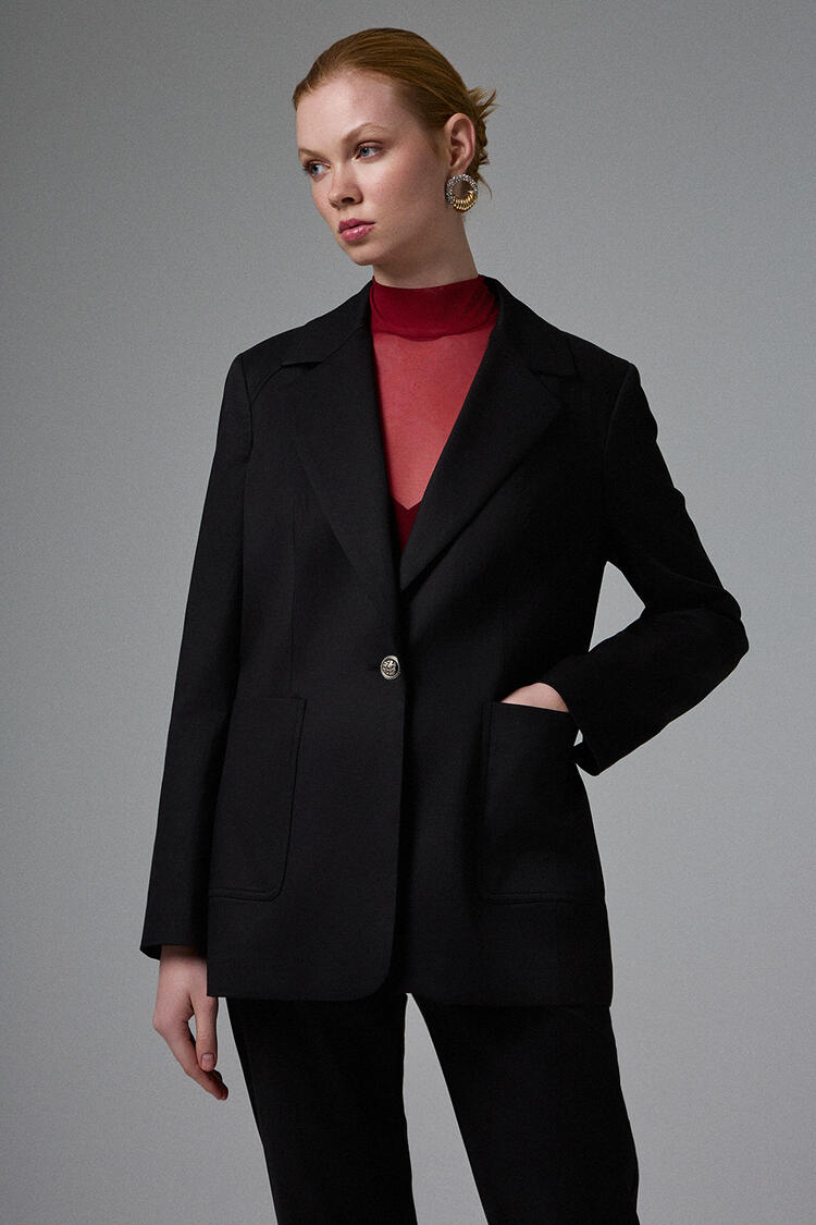 Cotton jacket - Black S