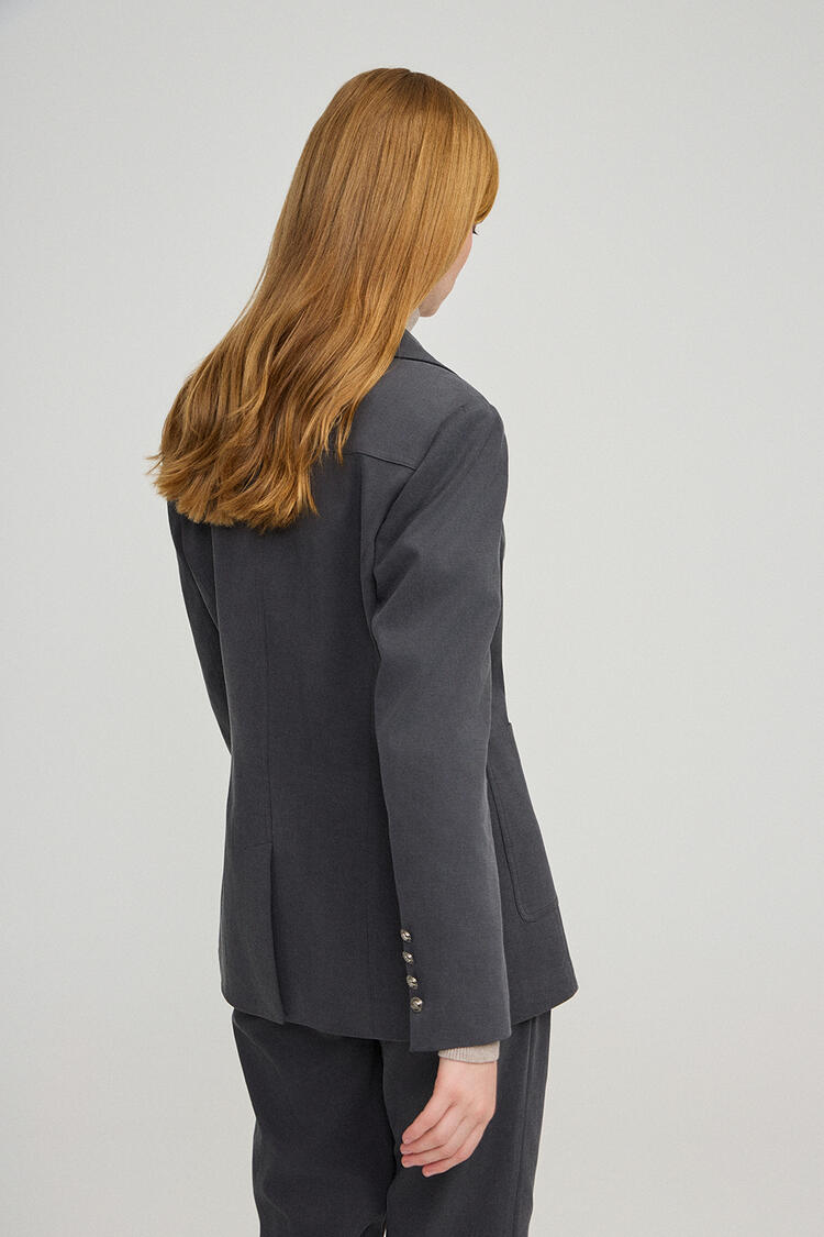 Cotton jacket - Grey S