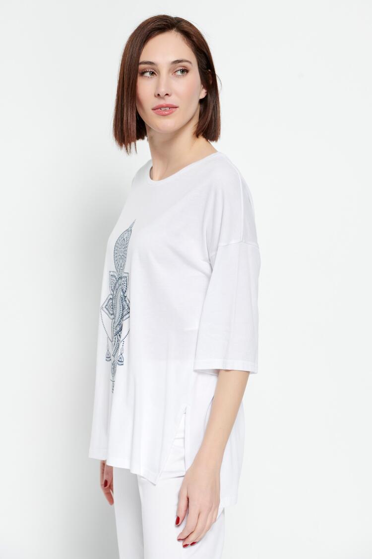 Organic cotton blouse - White S/M