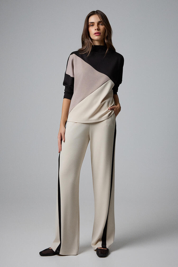 Sweatpants with elastic - Vanilla XL