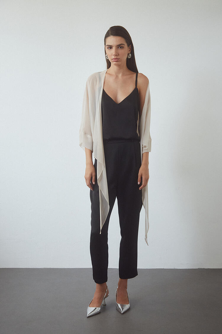 Muslin bolero - Vanilla O/S