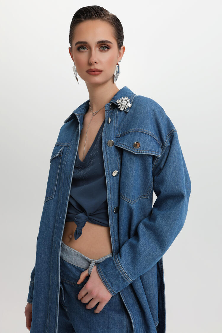 Jean jacket - Blue S/M