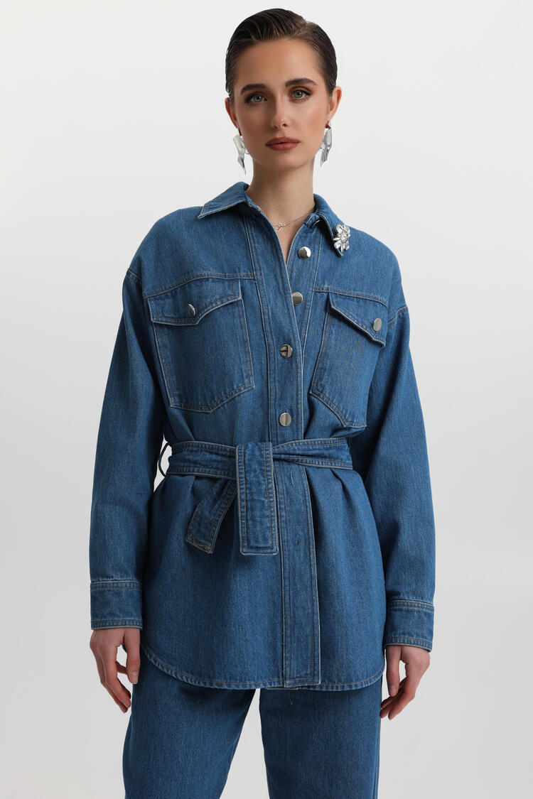 Jean jacket - Blue S/M