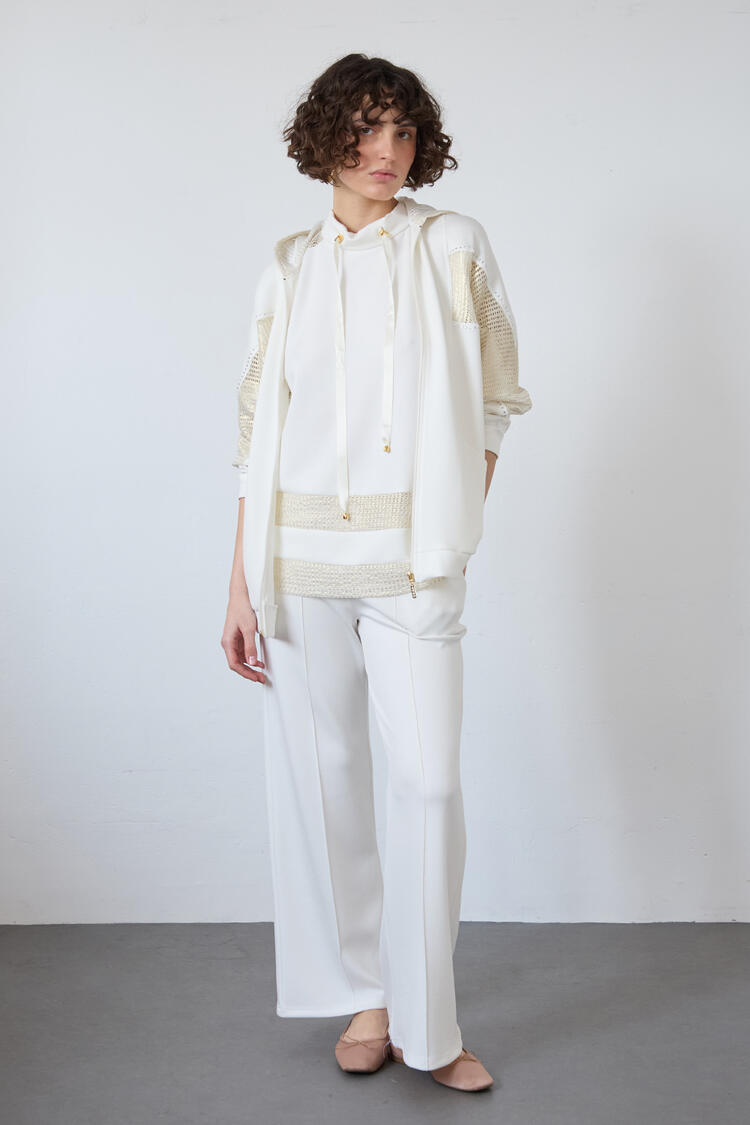 Wide leg form - Off White M/L
