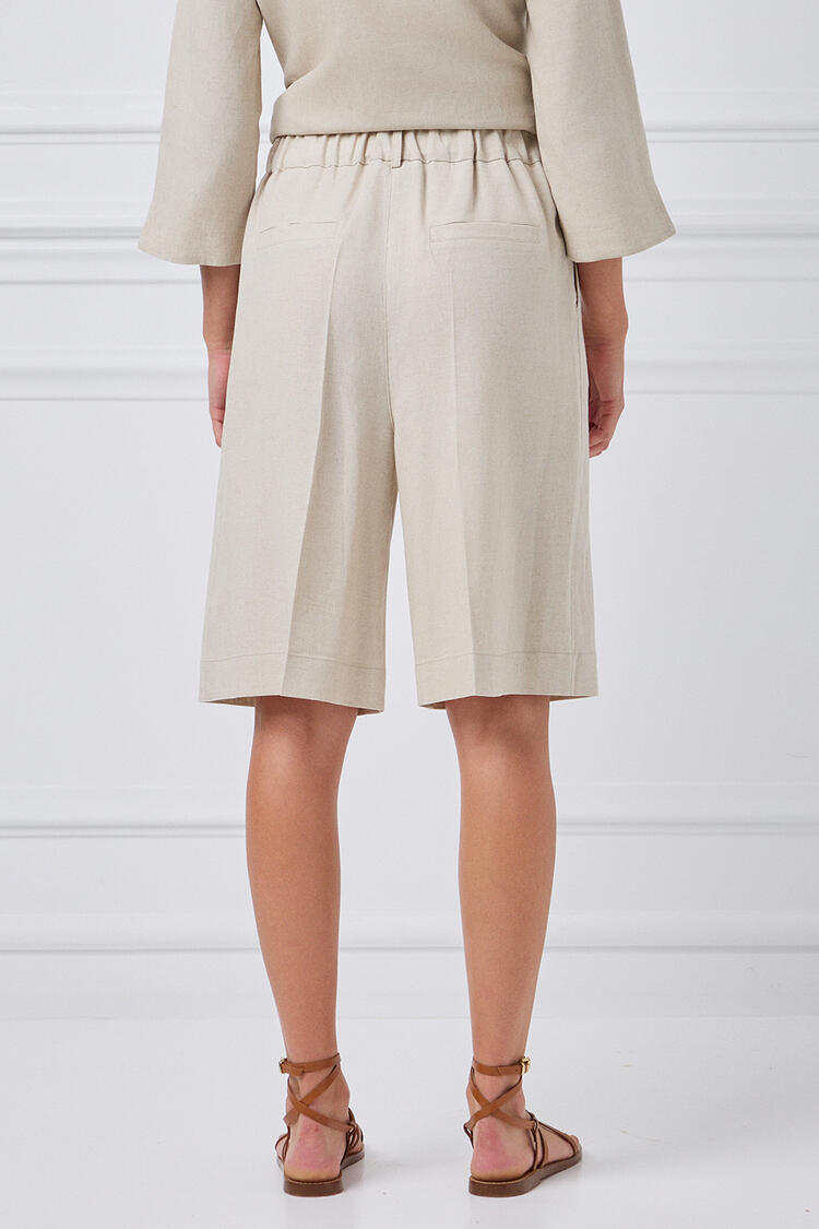 Bermuda linen - Beige S
