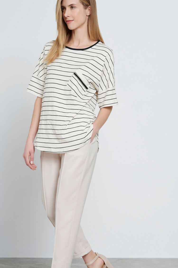 Cotton blouse - Off White S