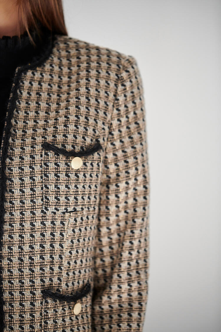 Curl jacket - Beige M