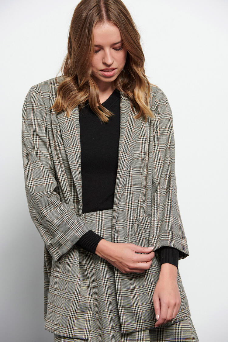 Plaid jacket - Grey S