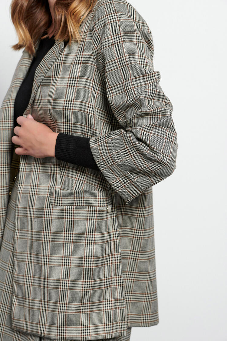 Plaid jacket - Grey S