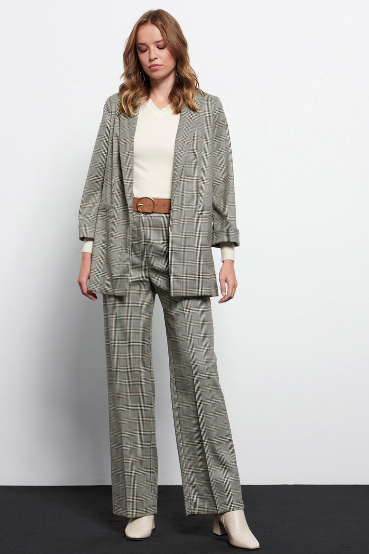 Plaid jacket - Grey S