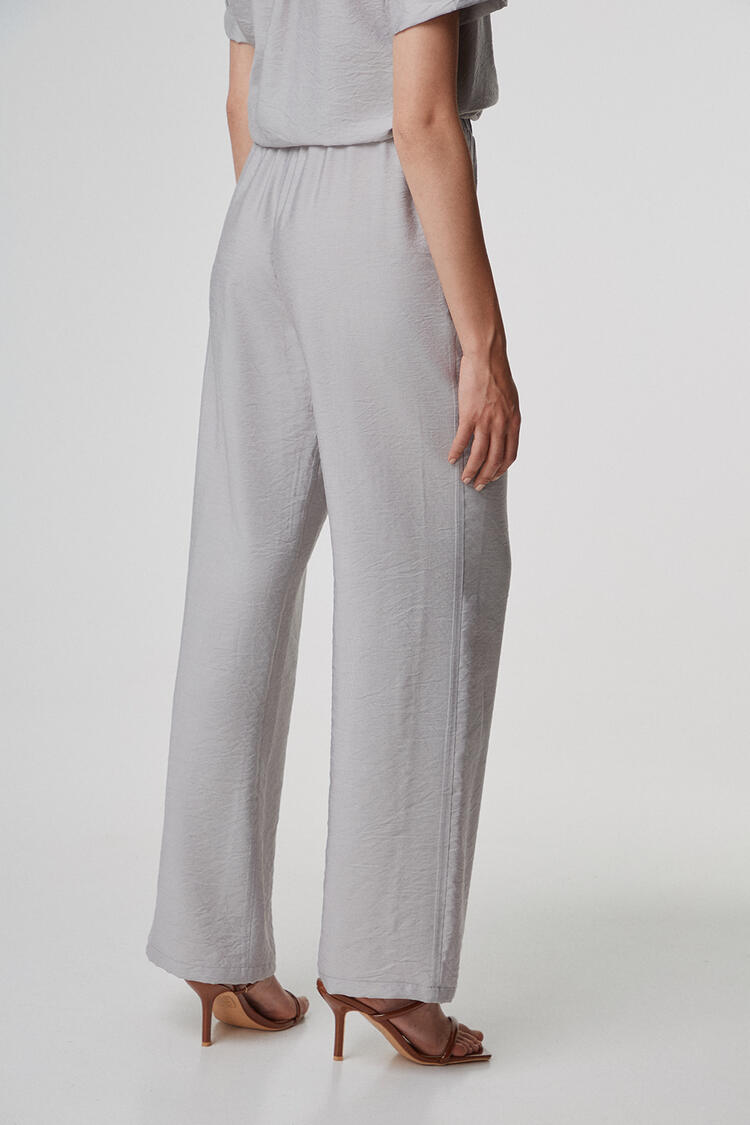 Pants with elastic - Grey S