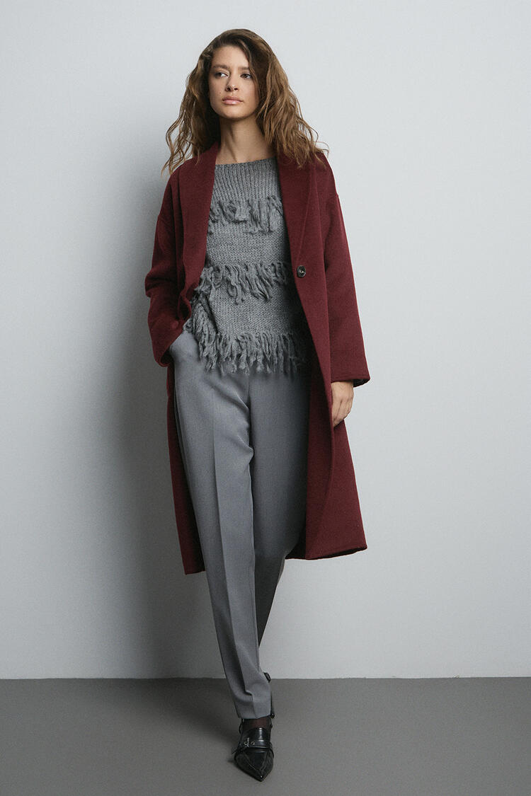 Pants with elastic - Grey S