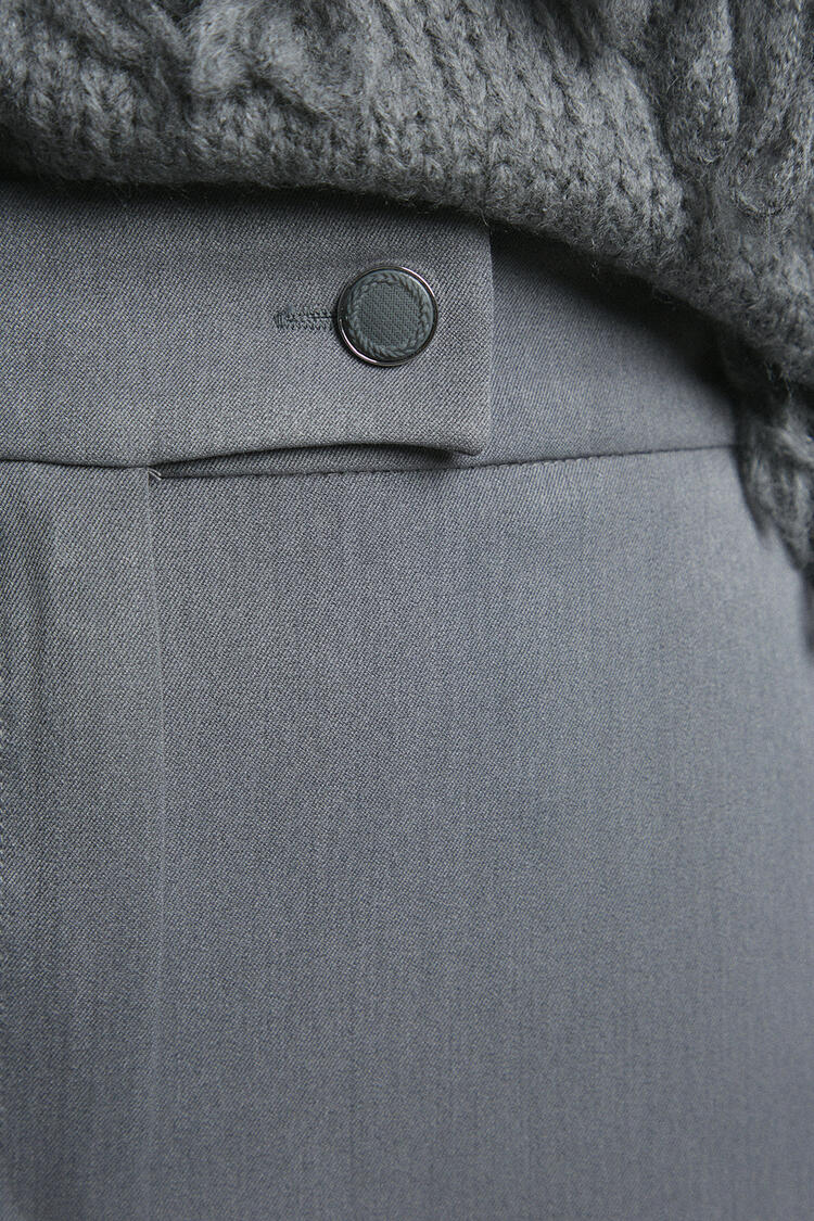 Pants with elastic - Grey S