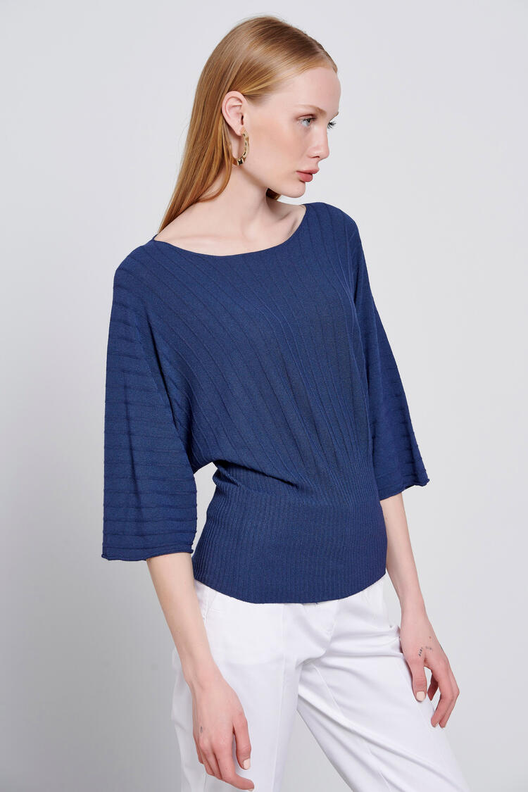Blouse - Blue O/S