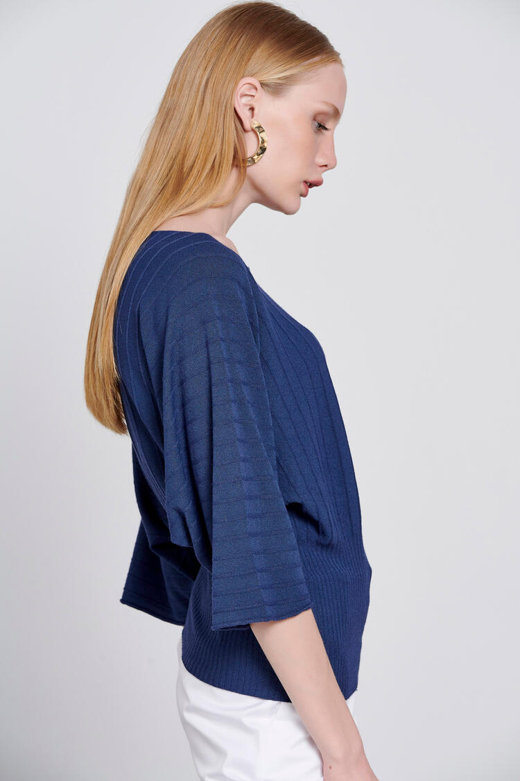 Blouse - Blue O/S