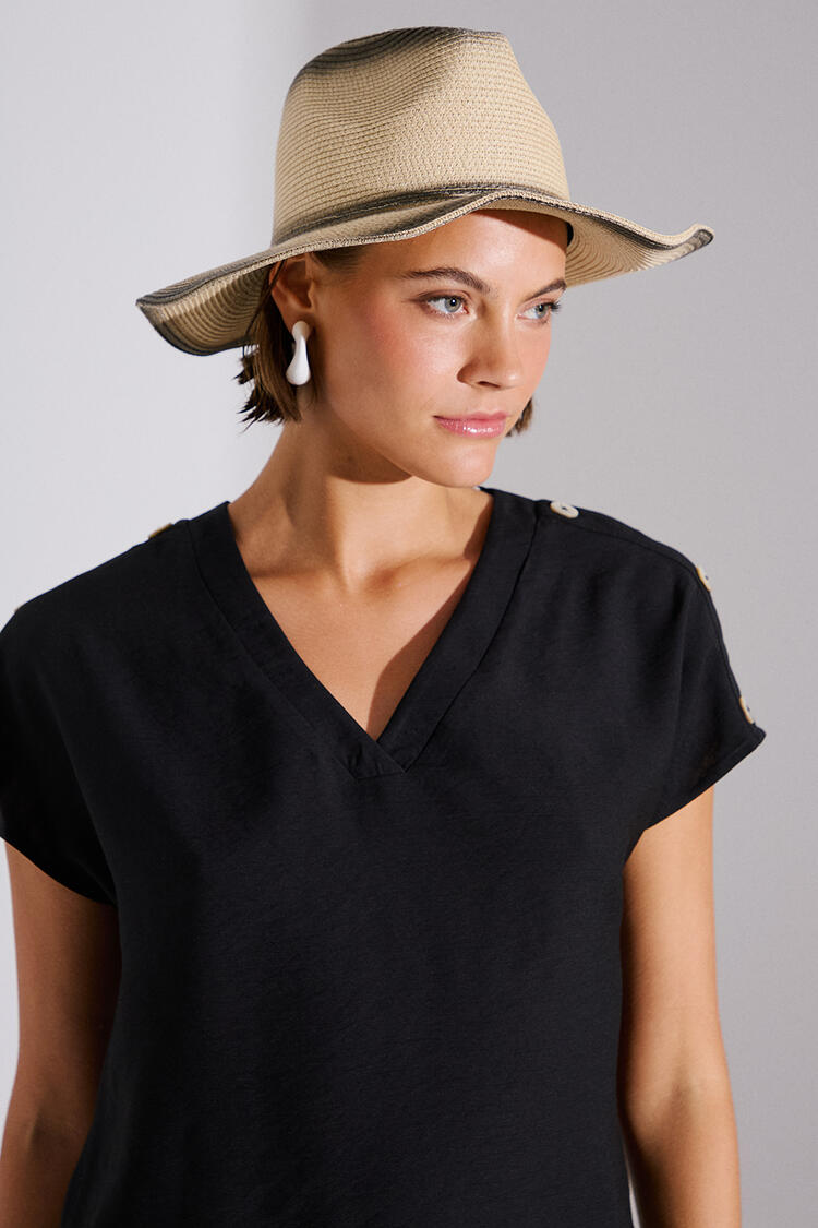 Straw hat - Off White O/S