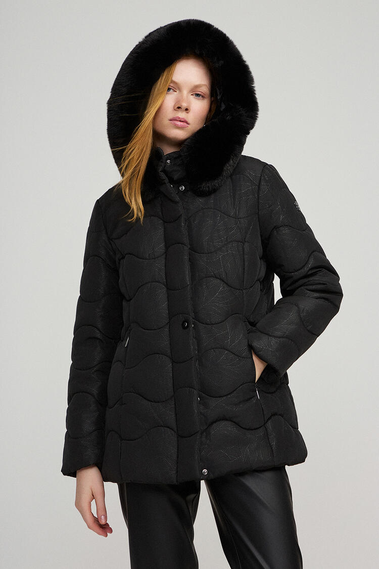 Puffer jacket - Black S
