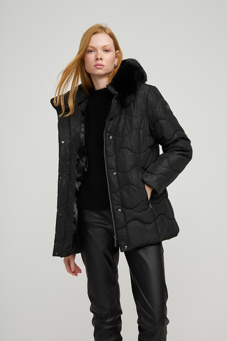 Puffer jacket - Black S