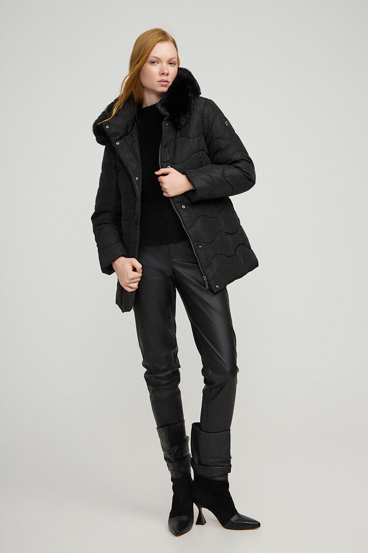 Puffer jacket - Black S