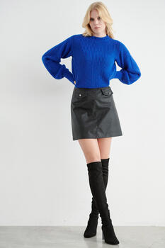 Mini skirt - Black S